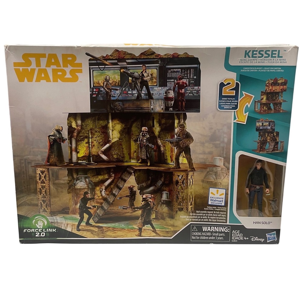 Star Wars Force Link 2.0 Kessel Mine Escape Playset Han Solo Walmart E2815